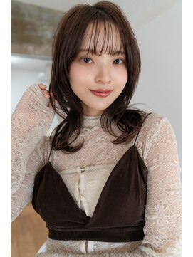 グリーン 町田(green) 【ミディアム】顔周りレイヤー×レイヤーカット