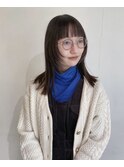 ナチュラル顔まわりカット