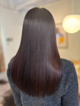 コエ 元町 石川町 (Koe.) ボルドーブラウン/ダメージレス/ツヤ感/ナチュラル[元町/石川町]