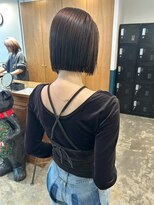 ヘアーブレイス(hair brace)&nbsp;千葉駅/着物ヘア/大人ガーリー/ダークアッシュ/似合わせカット