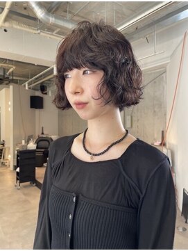 シティ 薬院(SITY.) ボブパーマ レイヤーカット ボブ パーマ 薬院今泉