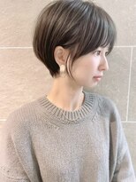 サンドパールス 仙台店(sand PALCE)&nbsp;髪質改善/大人ガーリー/似合わせカット/ショートボブ前髪/仙台