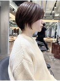 韓国顔周り/ハイレイヤーカット/ミディアムレイヤーカット/柏柏