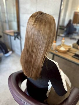 エスポワールヘアー 静岡伝馬町店(espoir hair) ミディアムストレート