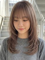 ローウェル(Rowel)&nbsp;レイヤーカット/ハッシュカット/前髪あり/似合わせカット