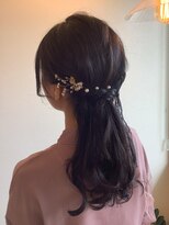 マイアイドゥー(My. i do)&nbsp;ハーフアップ