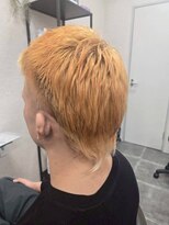 バセット バイ アルター 鎌取店(basset by aL-ter)&nbsp;MEN’S/リバースセンターパート/ニュアンスパーマ/鎌取