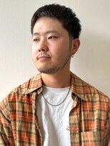 メンズサロンオー 宮崎(Men's salon O.)&nbsp;ベリーショート ツーブロック ショートモヒカン 刈り上げ 黒髪