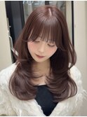 髪質改善カラー/似合わせカット/ダークブルー/ヨシンモリ/天神
