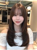 レイヤーカット/ハッシュカット/ハイレイヤー/ウルフカット