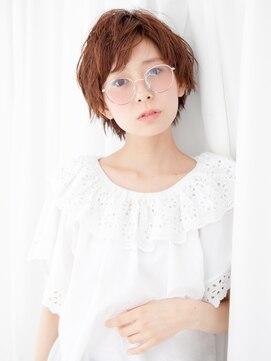 パティオン(PATIONN) FUDGE女子の大人メガネ無造作ウェットラフおしゃれショート