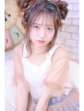 メイズ(MAZE) 【メイズ東中野・鍛原志行】おくれ毛が可愛いツインおだんご