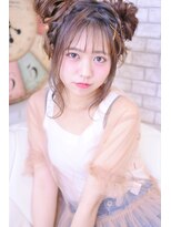 メイズ(MAZE) 【メイズ東中野・鍛原志行】おくれ毛が可愛いツインおだんご