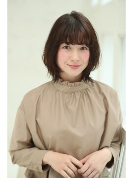 ヘアケアサロン シェーン(hair care salon Schon) ウルフっぽいミディアムボブでイメージチェンジ♪