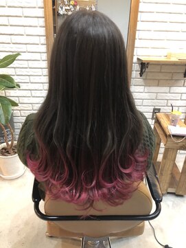 ルチェア ヘア(Lucea Hair) 裾カラー