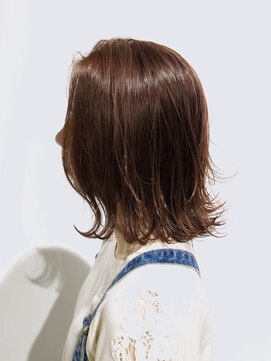 アディクト 綾瀬(ADDICT) 【ADDICT_YuuYa】たまねぎボブ_ピンクグレージュ