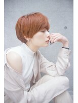 ジーナ 博多(Zina)&nbsp;【Zina】マッシュショート♪カシスブラウン3