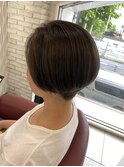 20代30代/スッキリ/刈り上げショート/ボブ/ハンサムスタイル