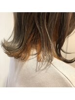 フォルテ 島田店&nbsp;インナーカラーオレンジ