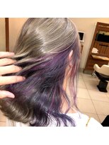 ガク(gaku)&nbsp;「ワンランク上！？」3つの寒色で創る至高のインナーカラー♪