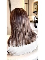 アーサス ヘアー デザイン 袖ケ浦店(Ursus hair Design by HEADLIGHT)&nbsp;＃春色　エアタッチハイライトカラー　ピンクベージュ