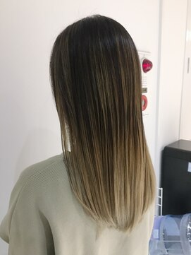 アディクト 綾瀬(ADDICT) 【ADDICT_YuuYa】　ナチュラルバレイヤージュ_ミルクティー