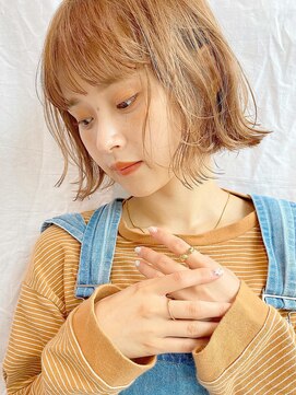 ディッセンバー 神宮前(December) ボブ/ベージュカラー