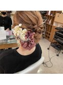 成人式ヘアセット