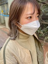 テトラ バイ ネオリーブ 横浜西口店(tetra by neolive)&nbsp;ブリーチ一回で大人気すぎるインナーグレージュ☆