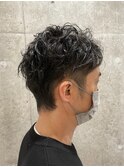 【大須賀晴江】クセ毛風パーマ