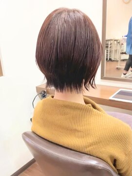 アルバ ヘアリゾート(ALBA) 【ALBA】ピンクブラウンショート　★☆