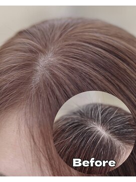 モイ(moy) 脱白髪染め!ロッド式白髪ぼかしハイライト/グラデーションカラー