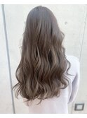 【打越】ロング×オリーブアッシュ