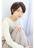 小顔☆ナチュラルショートヘア