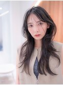 大人ガーリーかわいい/小顔レイヤーカット/20代30代