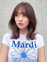 サロウィンフレンテ 新宿三丁目(SALOWIN Frente)&nbsp;石塚／小顔くびれミディアム韓国レイヤーカット10代20代30代新宿