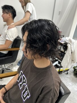 プラグ(Plug) メンズミディアムパーマ