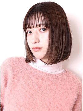 ヨファ ヘアー 芦屋店(YOFA hair) うる艶美髪ストレートミディグレーベージュ1205