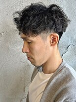 ニアウ 高崎店(Niau)&nbsp;メンズショートパーマそふとツイストスパイラルパーマ群馬高崎