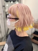 コキャン(COQUIN)&nbsp;ピンクベージュ×イエロー♪