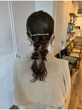 アフロート ディル(AFLOAT D'L) 結婚式ヘアアレンジ表参道ヘアアレンジ