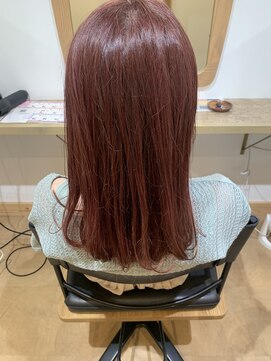 ティピ(tipi) 暖色カラーレッドブラウンピンクカラー