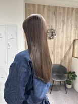 ウニレ バイ センス(unire by sense)&nbsp;【1ブリーチ】透明感1ブリーチで作るブラウンベージュカラー