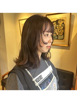 アルマヘアー(Alma hair by murasaki) ◎顔まわりレイヤーのセミロング◎