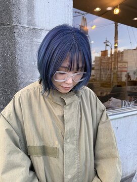 ラブアンドヘアー ダイブ(Love&Hair Dive) ネイビーブルー