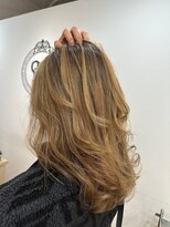 プシュケ(PSYCHE)&nbsp;20代30代40代ルーツカラー小顔立体感カールチョコレートベージュ