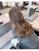 ガルボヘアー 桟橋店(garbo hair)&nbsp;オリーブカラー大人可愛い20代30代40代