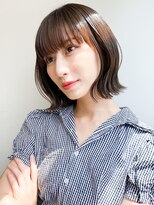 アイビー(ivy) 20代30代40代大人可愛い髪質改善カラー肩ラインエアリーボブ