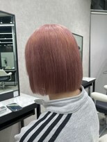 ヘアサロン ドット トウキョウ カラー 町田店(hair salon dot. tokyo color)&nbsp;ホワイトブロンド/外ハネボブ/ブルーブラック/ワイドバング/町田