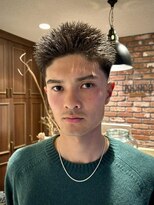 ボコカ(bococa)&nbsp;【大村指名】メンズカットローフェードスパイキーショート